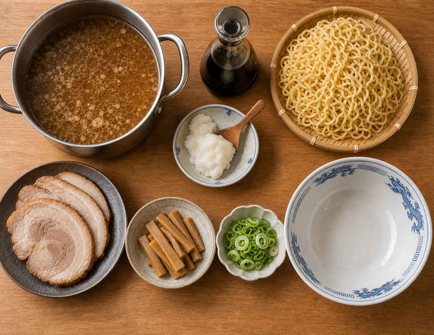 The ingredients and making of Asahikawa Ramen