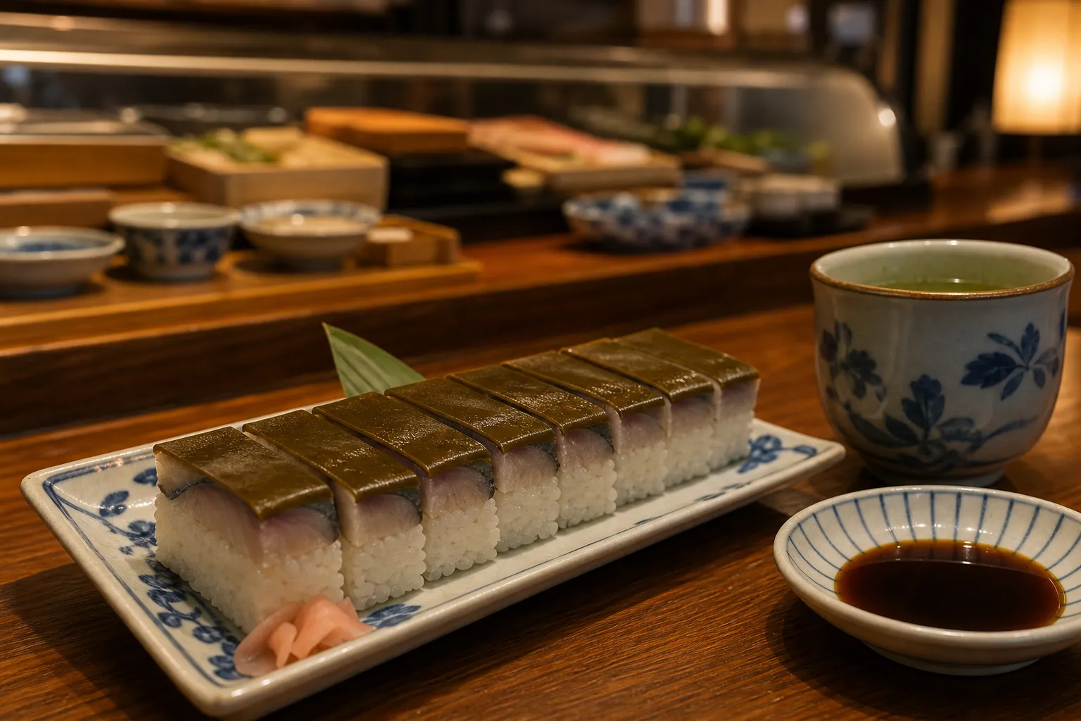 Battera served in a typical setting