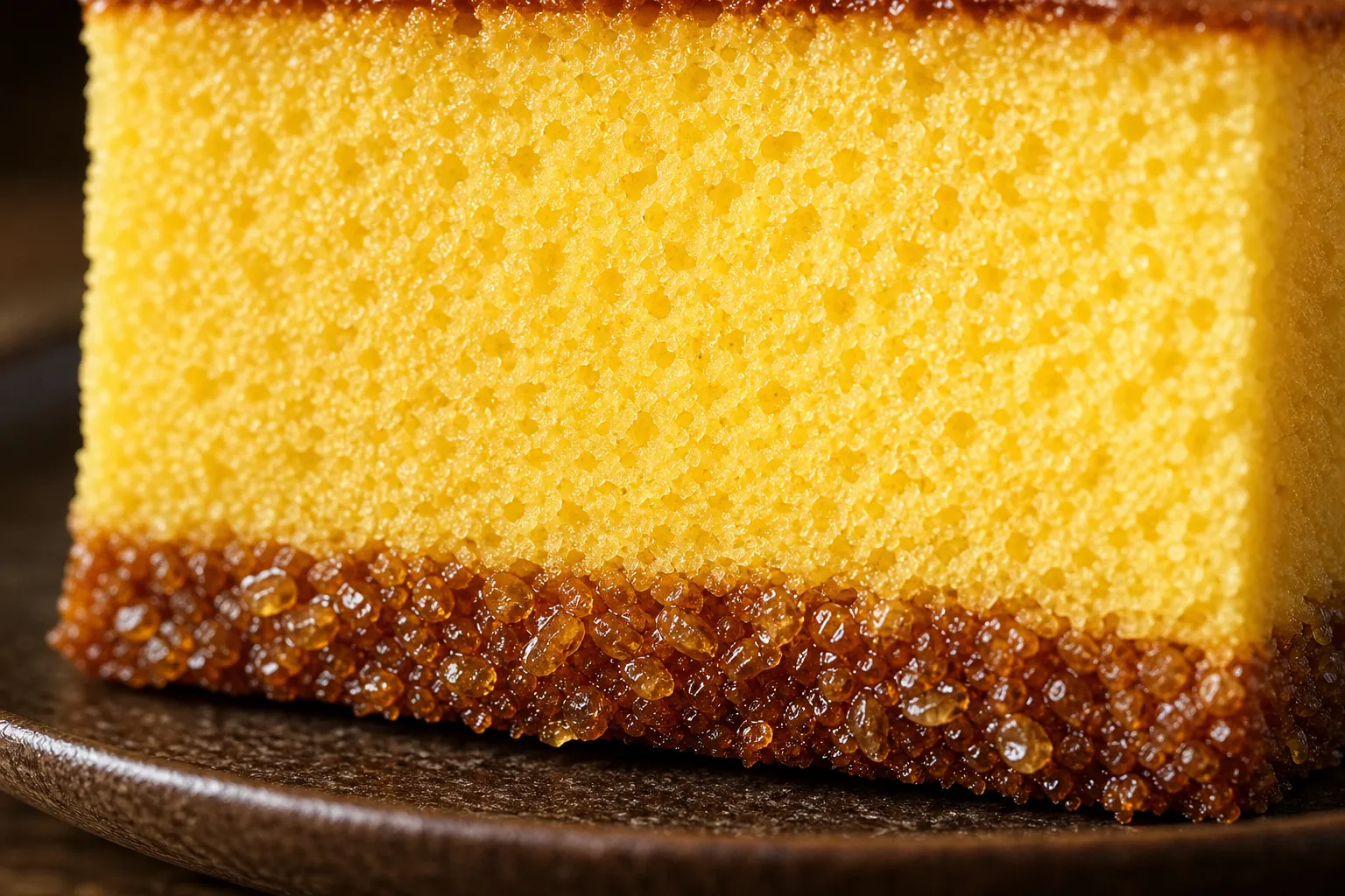 Close-up of Castella