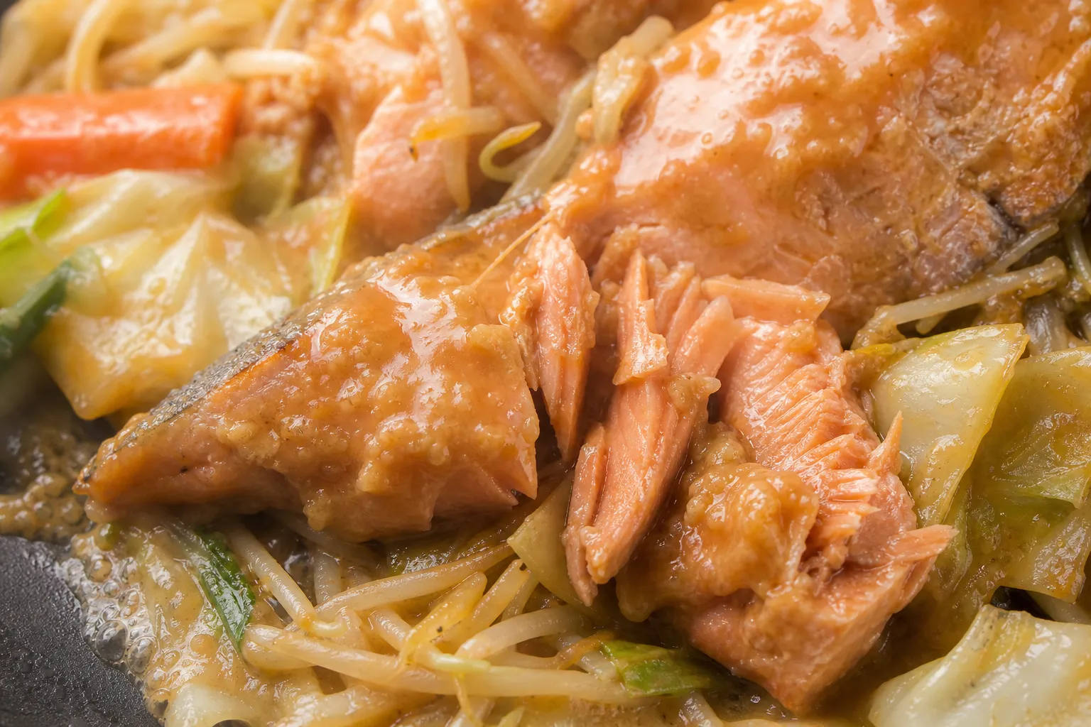 Close-up of Chan-chan-yaki