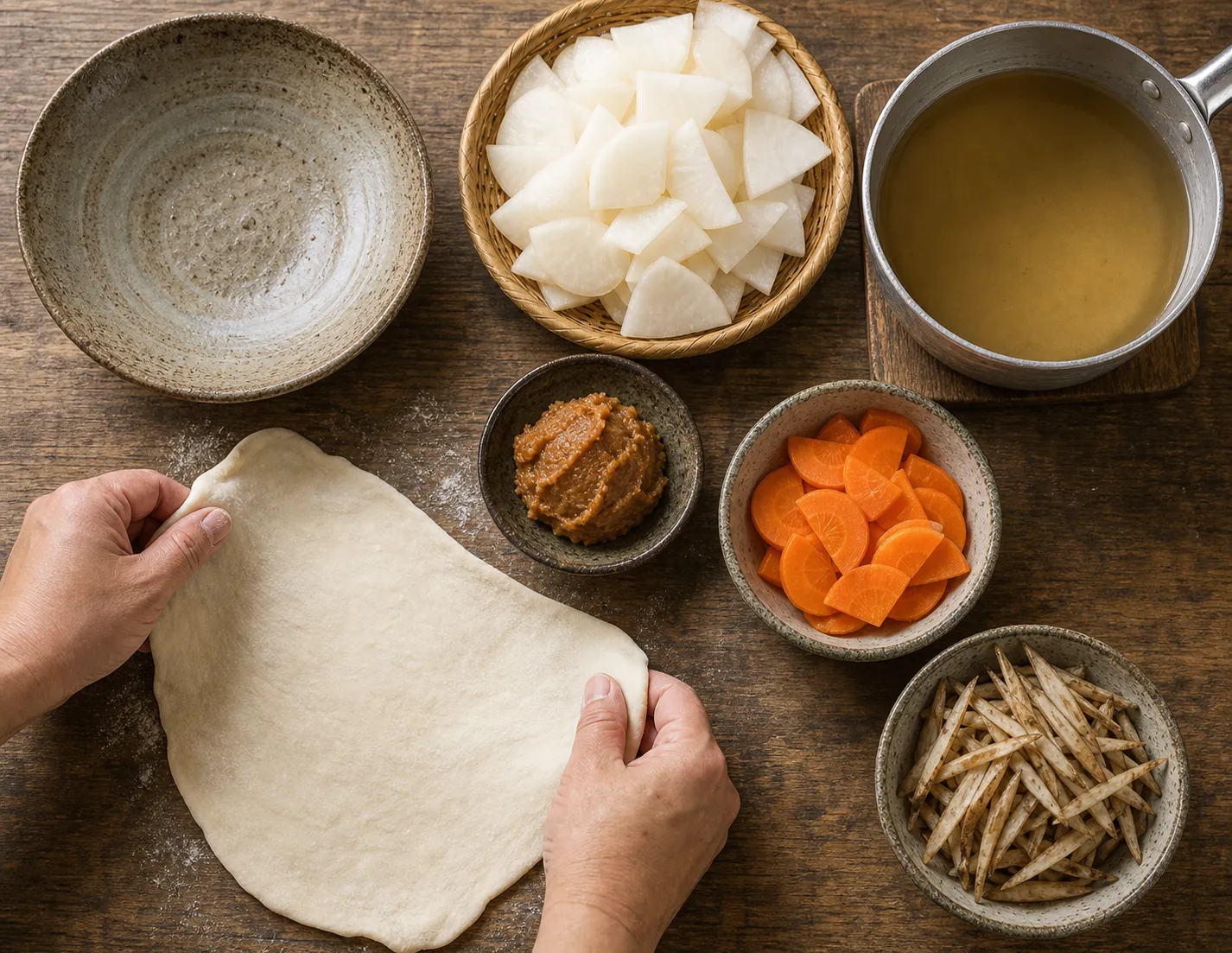 The ingredients and making of Dagojiru