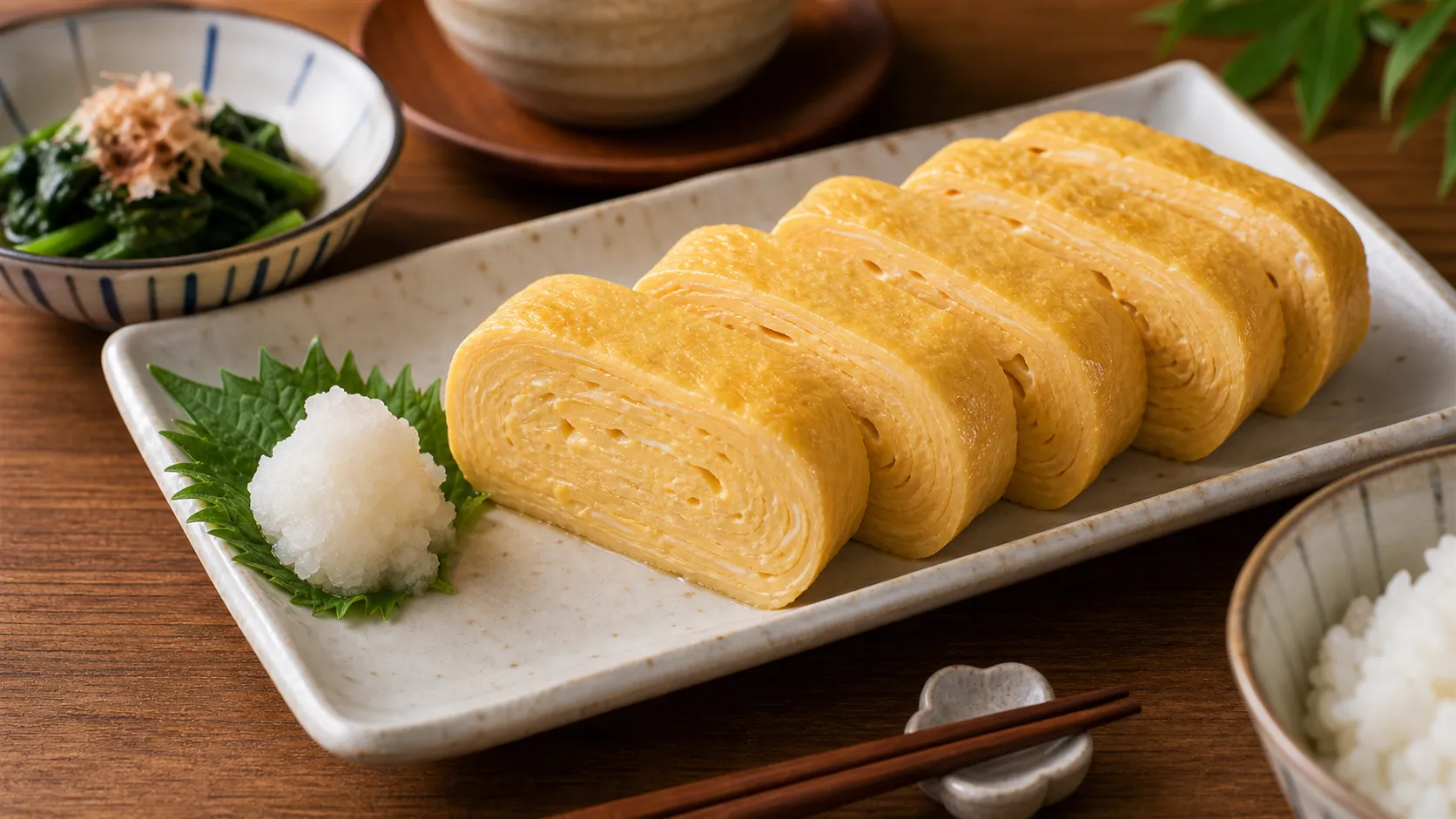 Dashimaki-tamago (だし巻き卵)