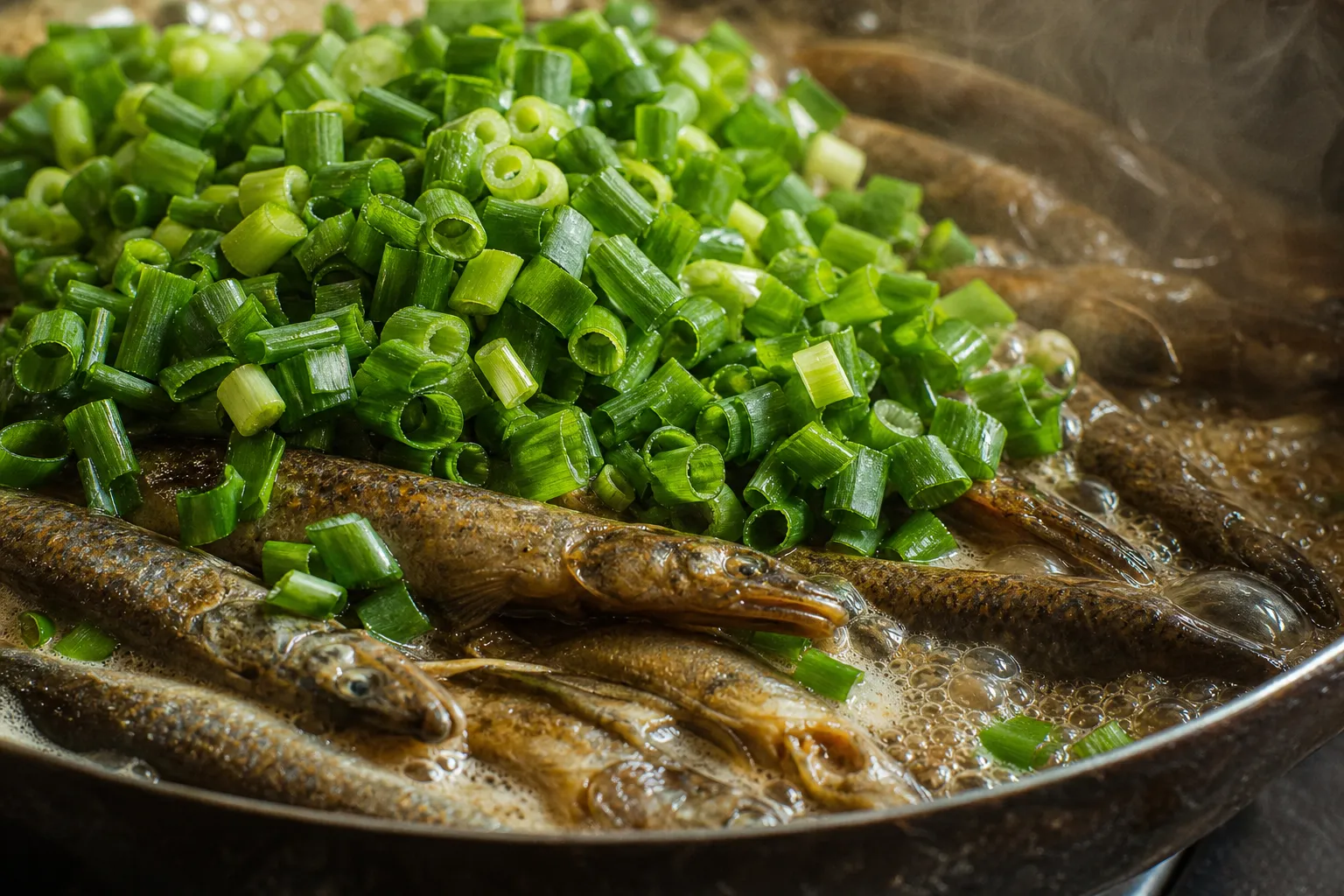 Close-up of Dojo-nabe