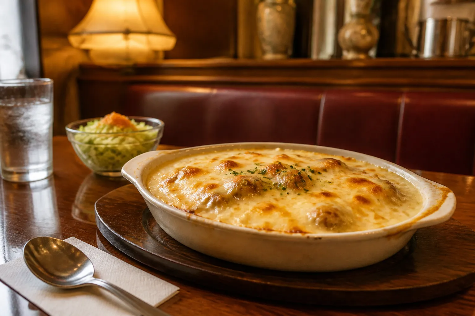 Doria served in a typical setting