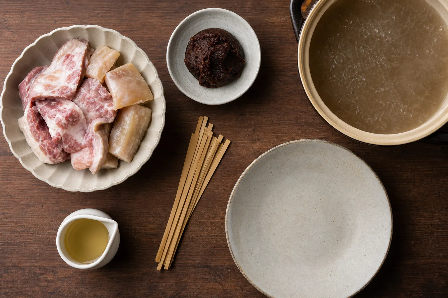 The ingredients and making of Doteyaki