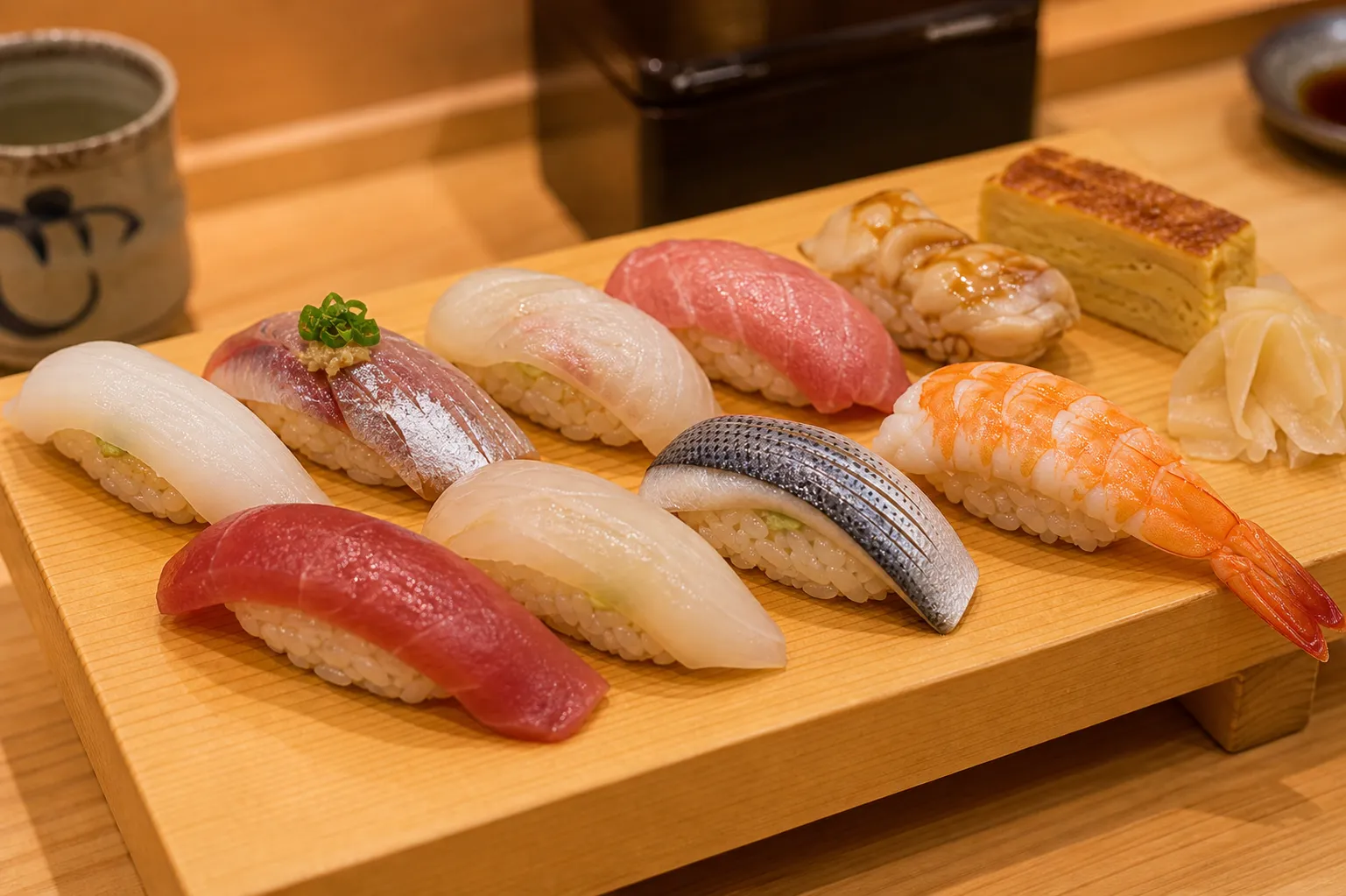 Edomae-zushi (江戸前寿司)