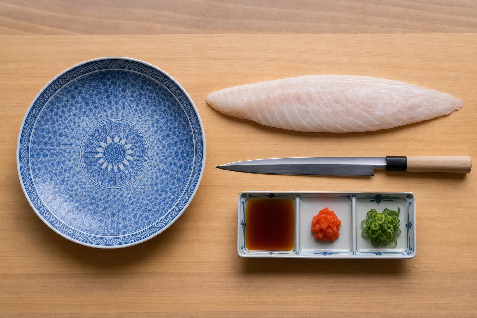 The ingredients and making of Fugu
