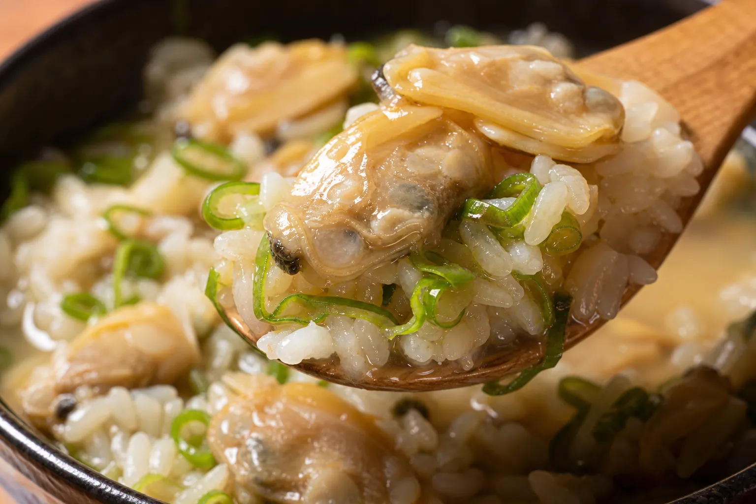 Close-up of Fukagawa Meshi