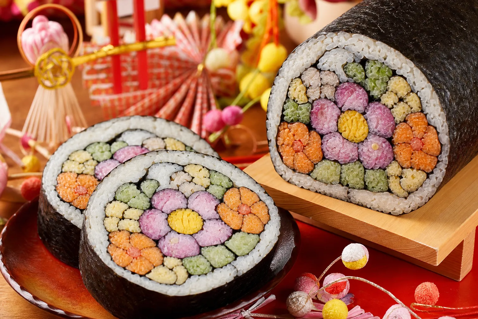 Futomaki Matsuri-zushi (太巻き祭り寿司)