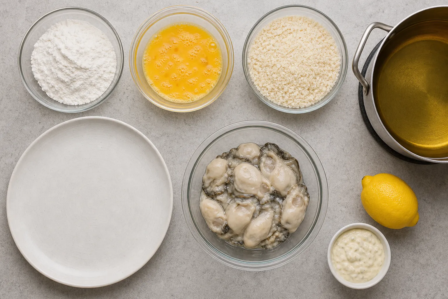 The ingredients and making of Hiroshima Kaki Fry