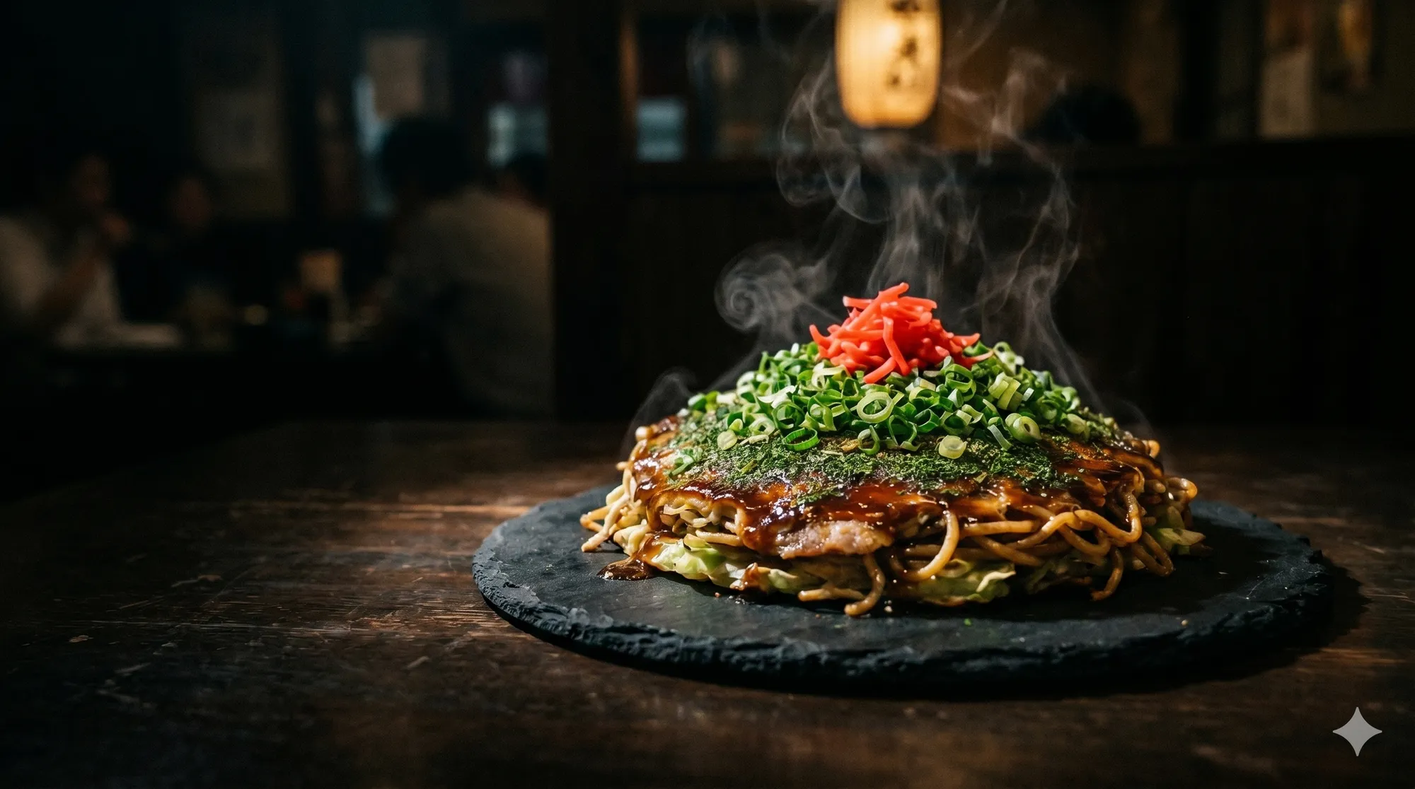 Hiroshima-style Okonomiyaki (広島風お好み焼き)