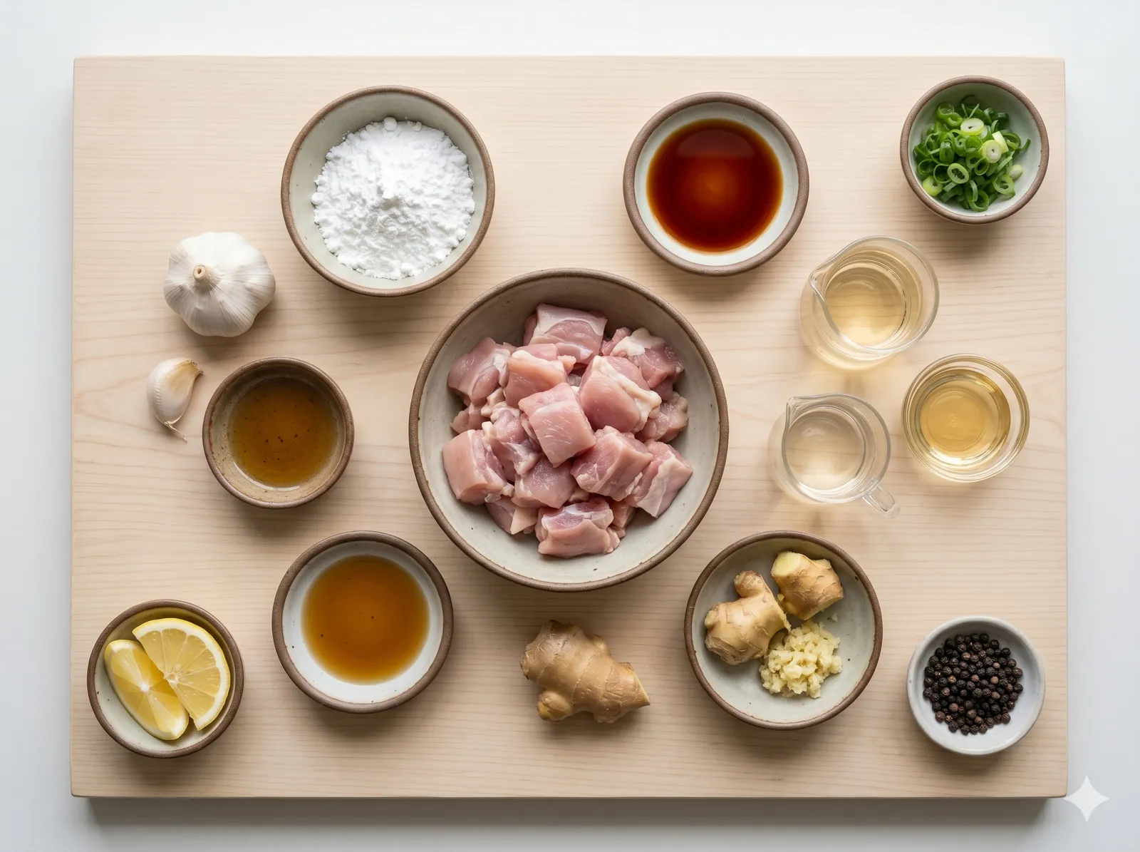 The ingredients and making of Karaage