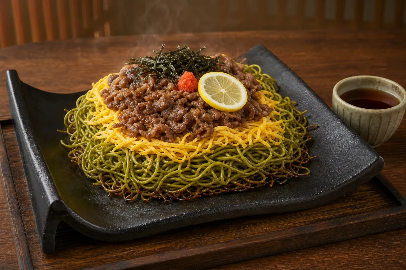Kawara Soba (瓦そば)