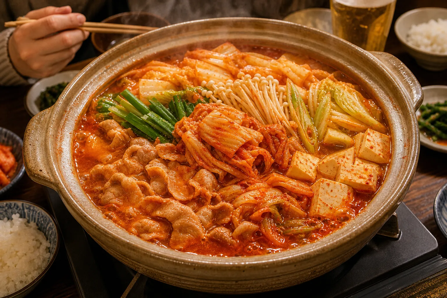 Kimchi-nabe (キムチ鍋)