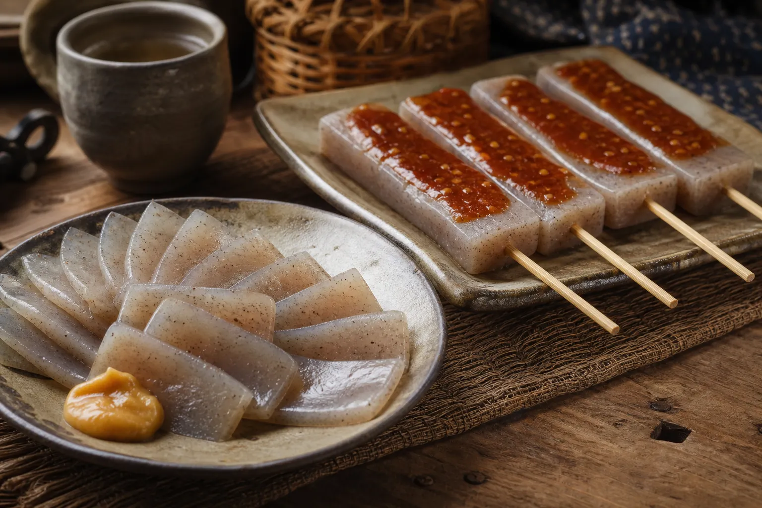 Konnyaku Dishes (こんにゃく料理)