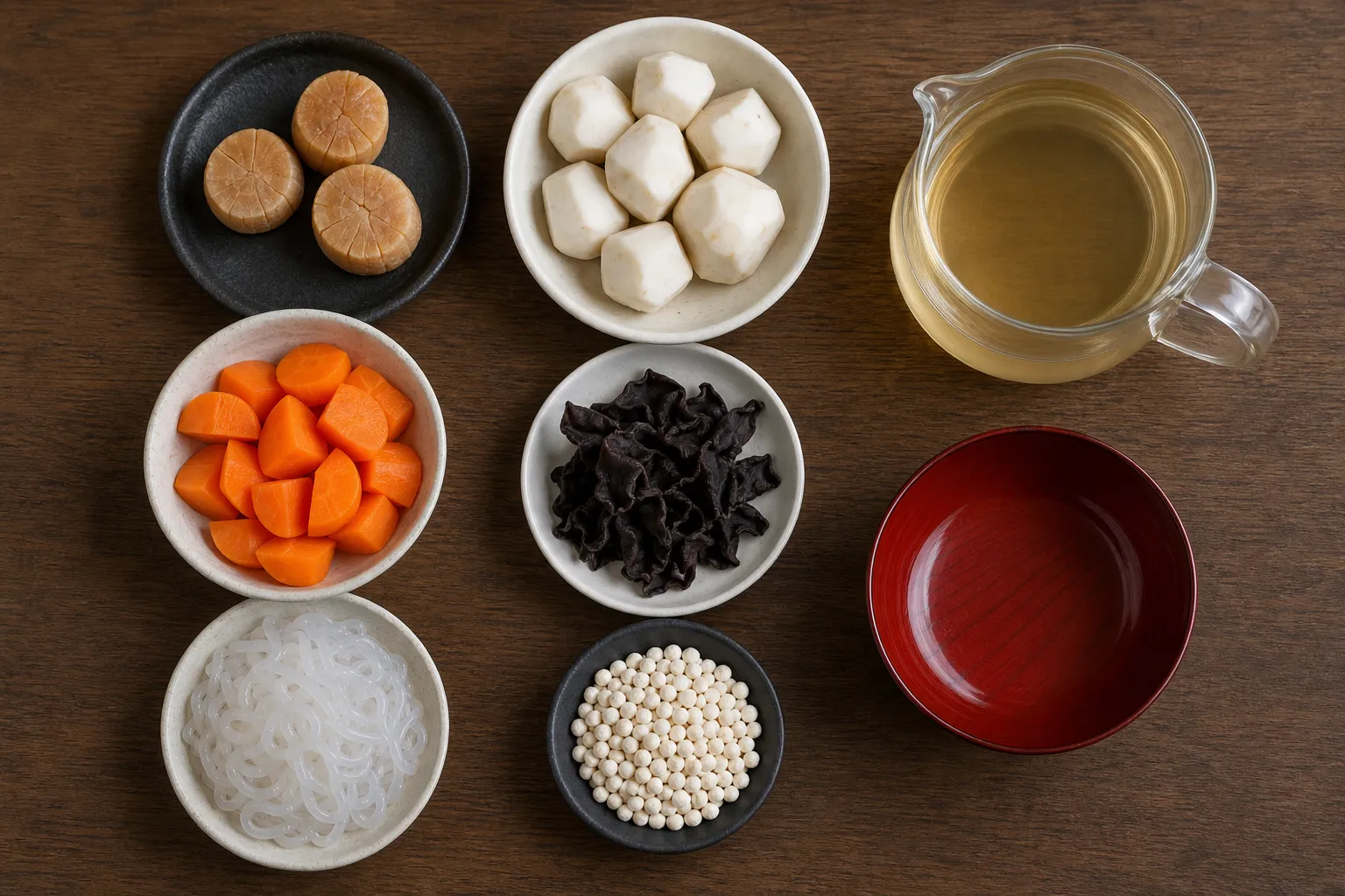 The ingredients and making of Kozuyu