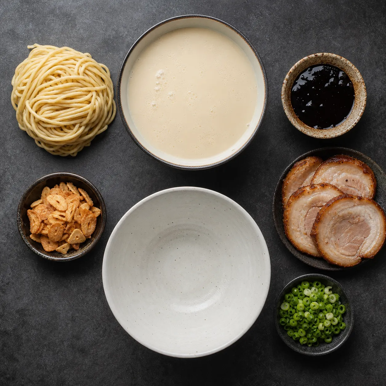 The ingredients and making of Kumamoto Ramen