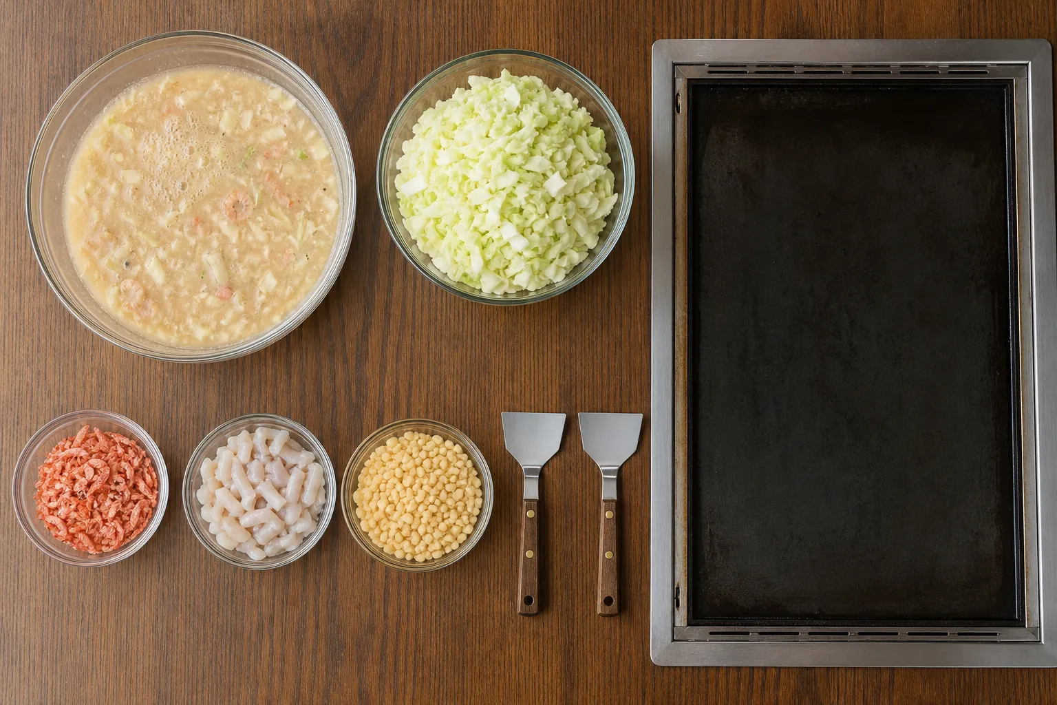 The ingredients and making of Monjayaki