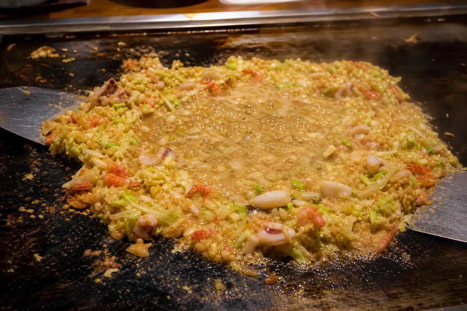 Monjayaki (もんじゃ焼き)