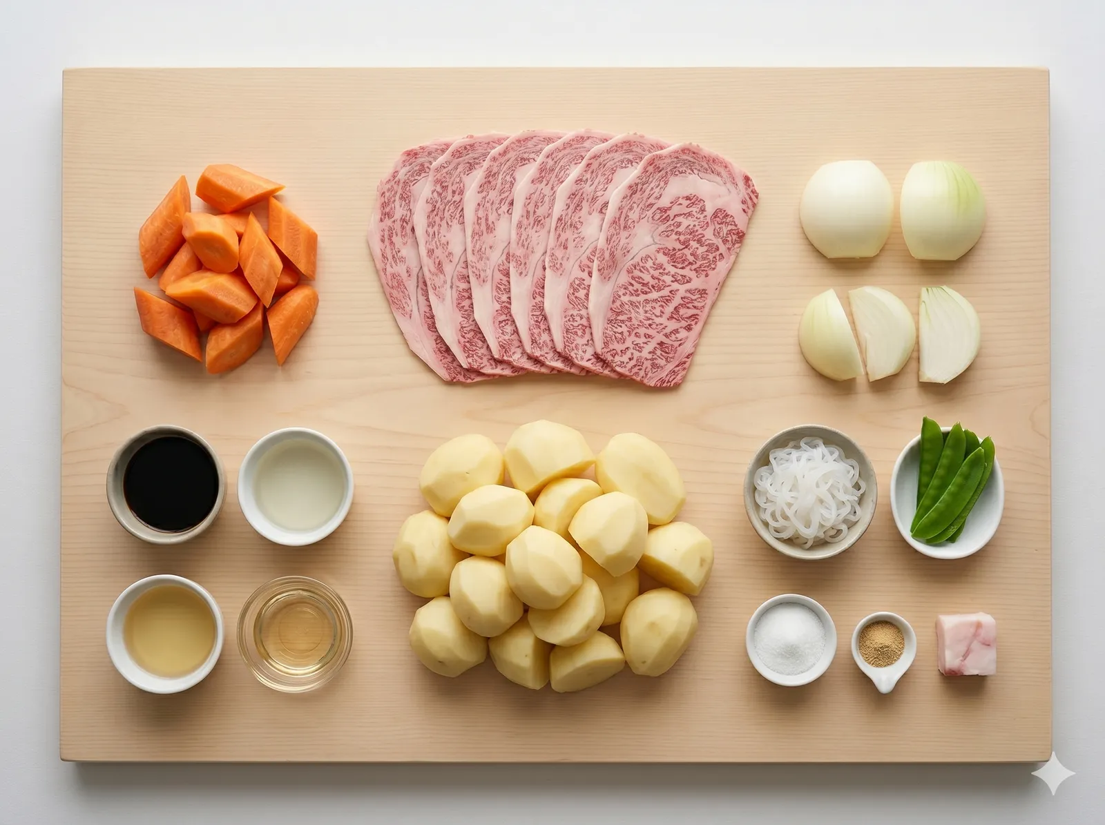 The ingredients and making of Nikujaga