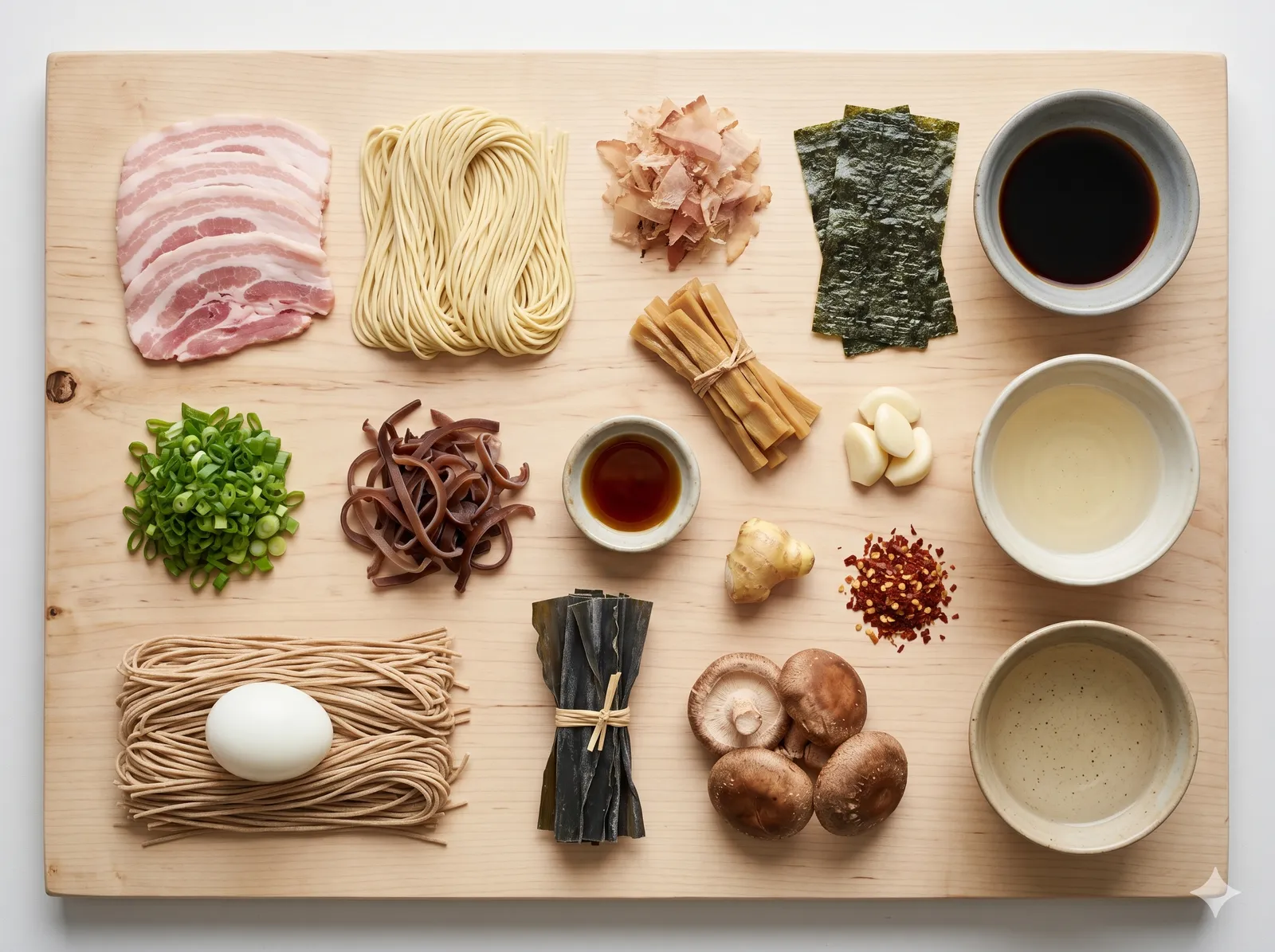 The ingredients and making of Ramen