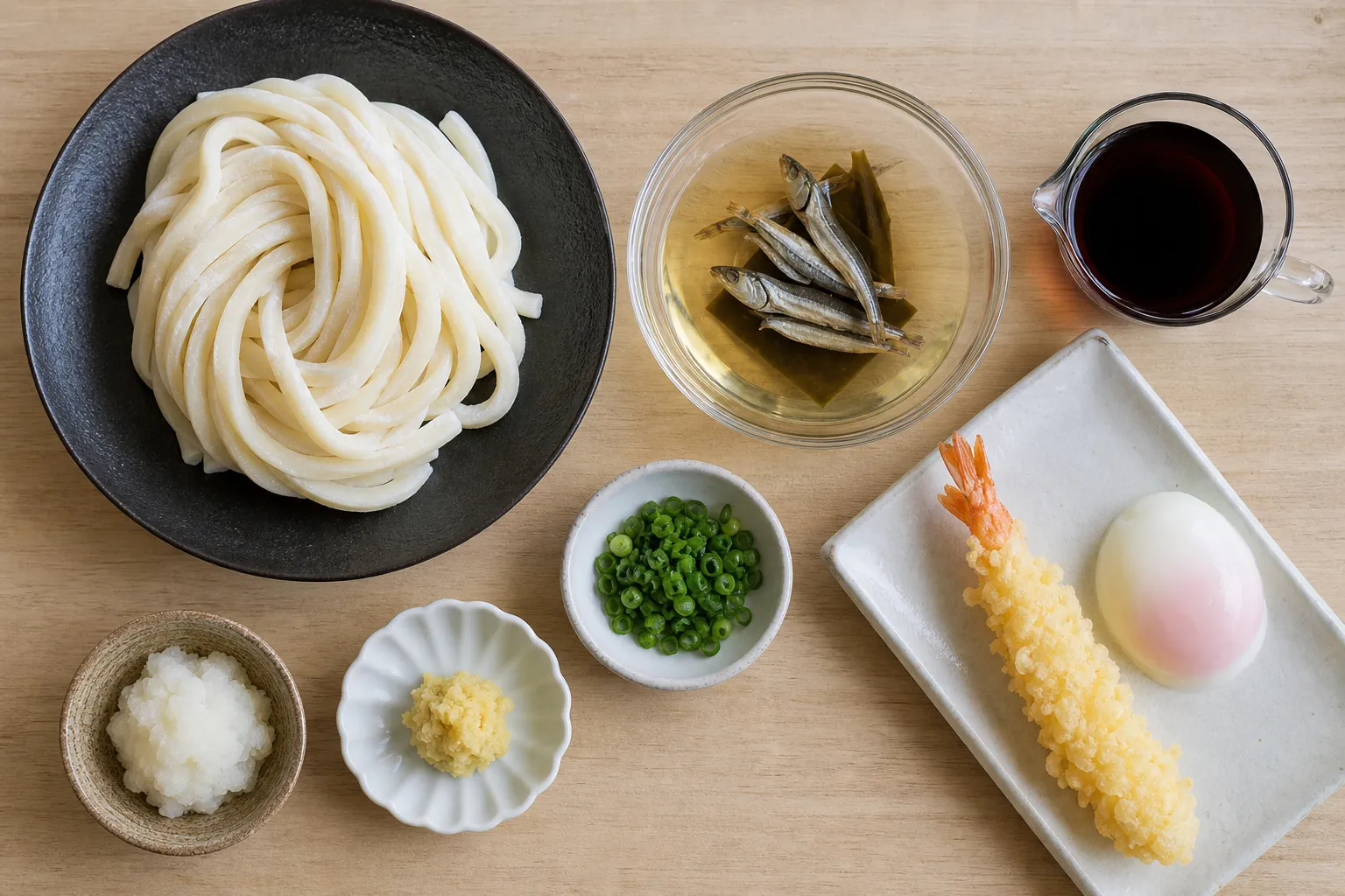 The ingredients and making of Sanuki Udon