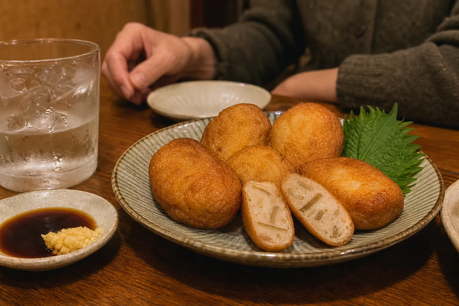 Satsuma Age served in a typical setting