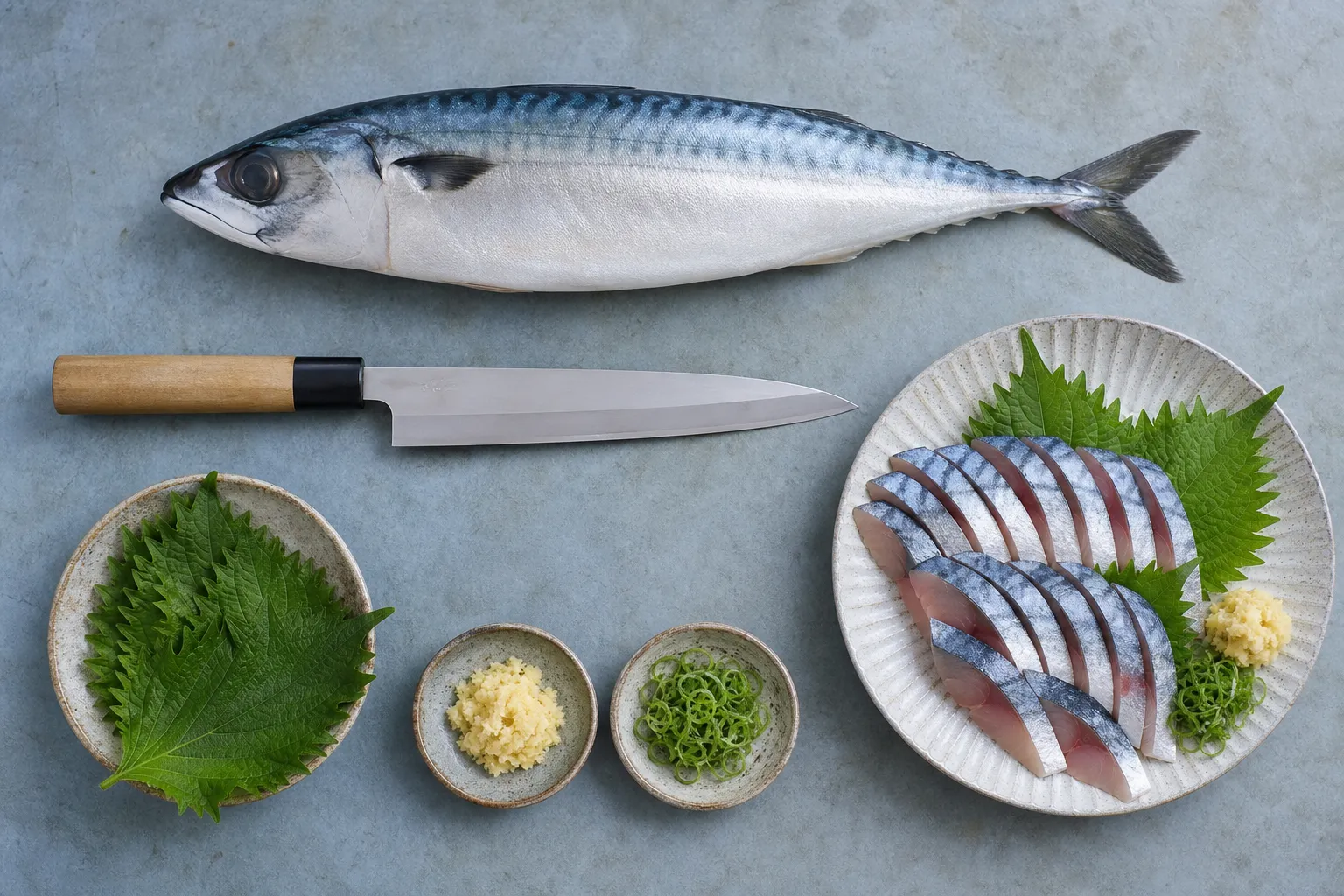 The catching and preparation of seki-saba