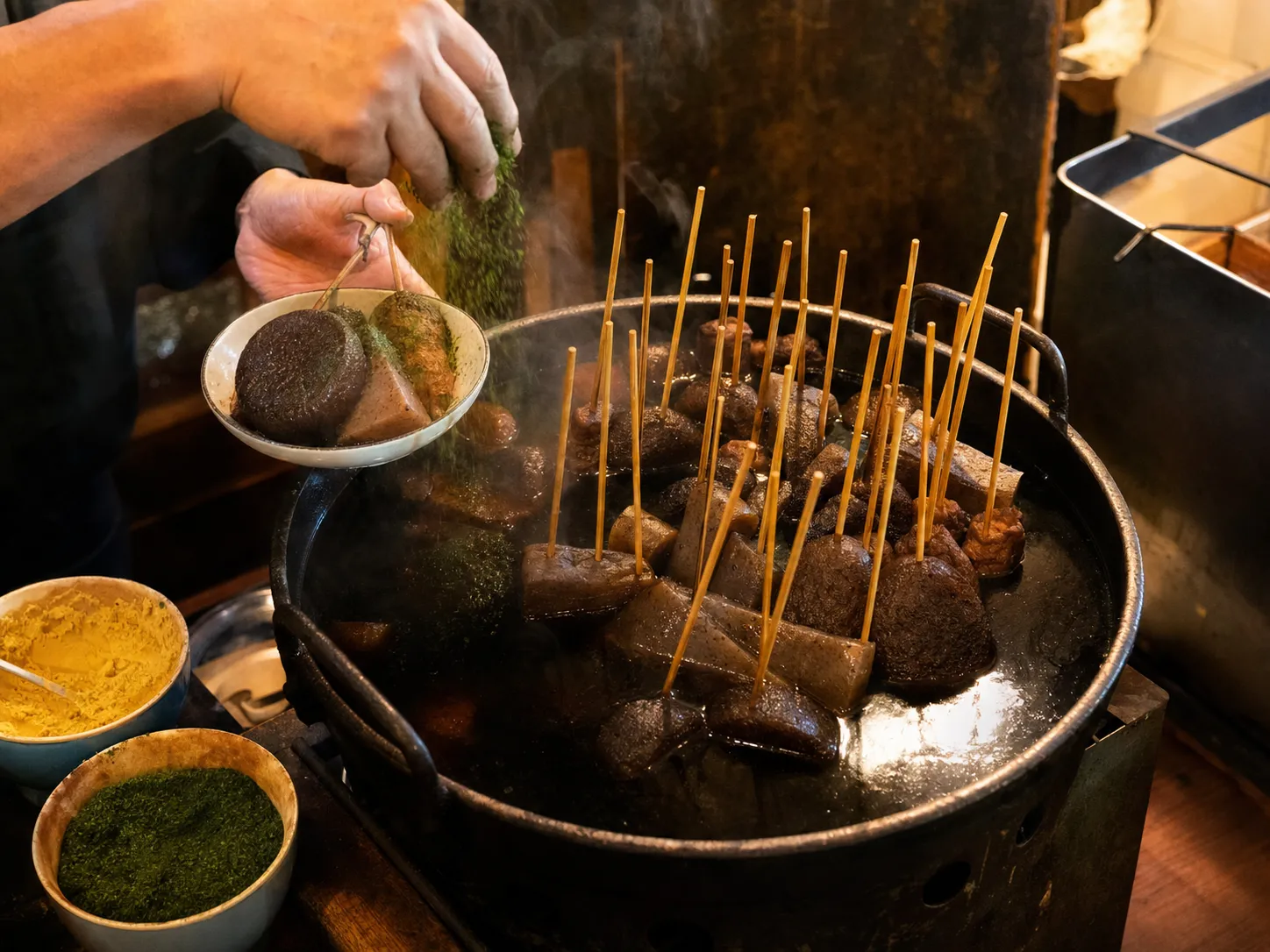 Shizuoka oden ingredients and preparation
