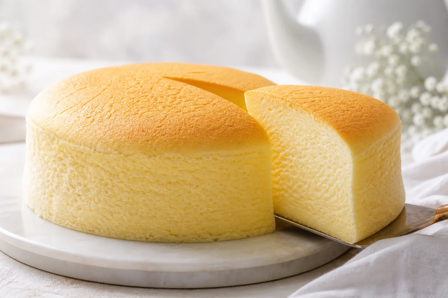 Souffle Cheesecake (スフレチーズケーキ)