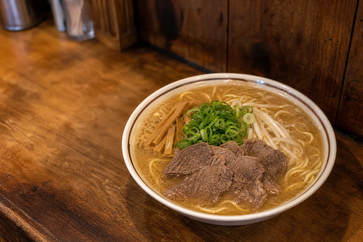 Tottori Gyukotsu Ramen (鳥取牛骨ラーメン)