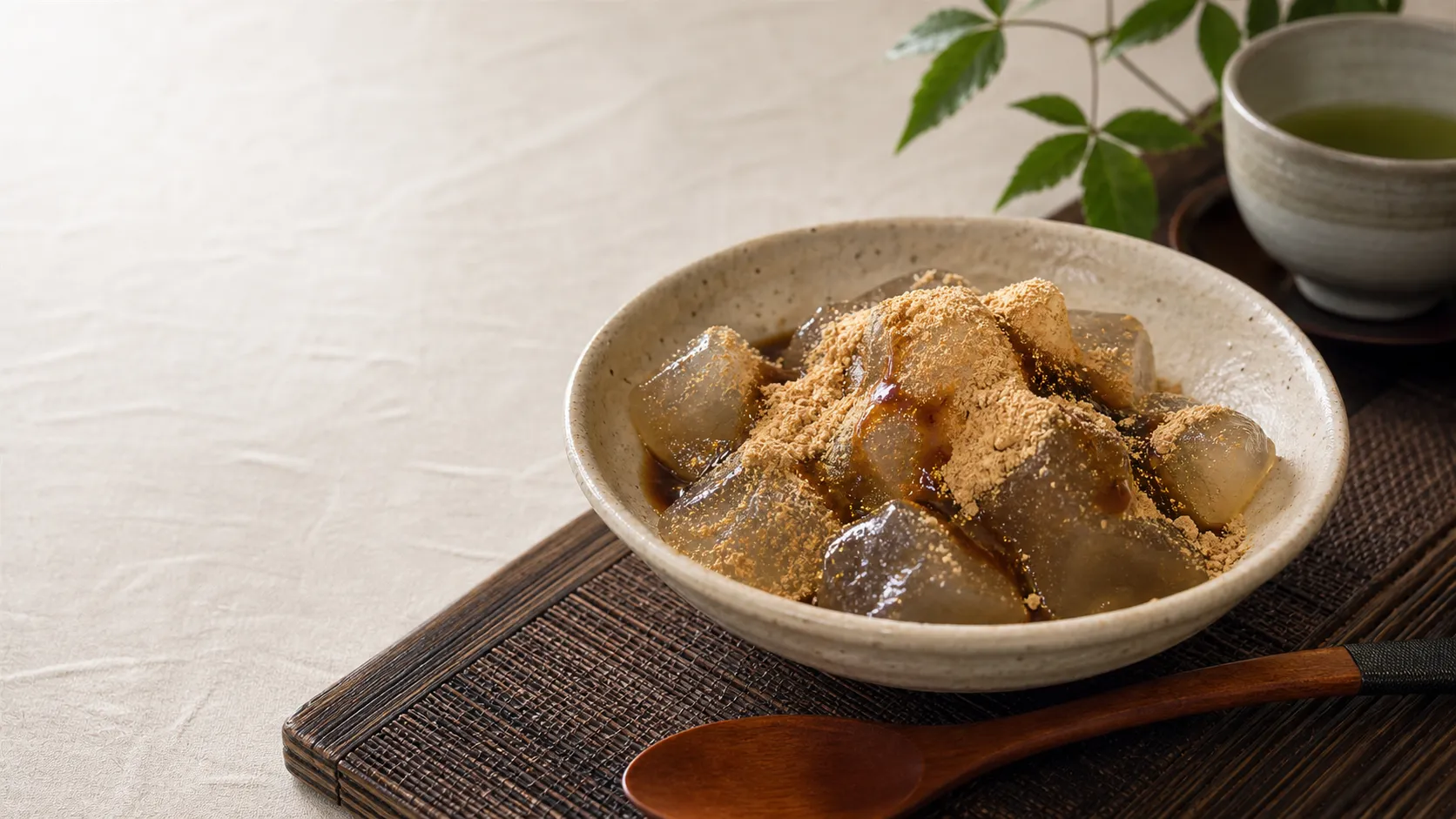 Warabimochi (わらび餅)
