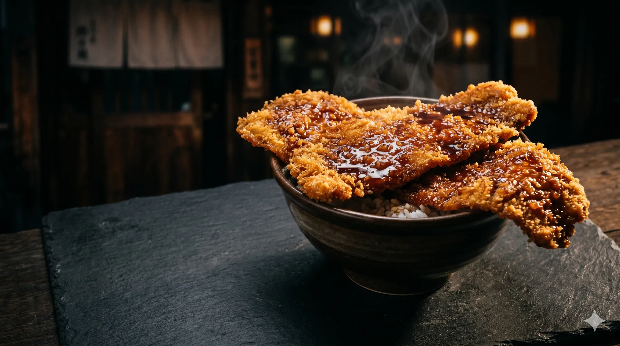 Waraji Katsudon (わらじカツ丼)