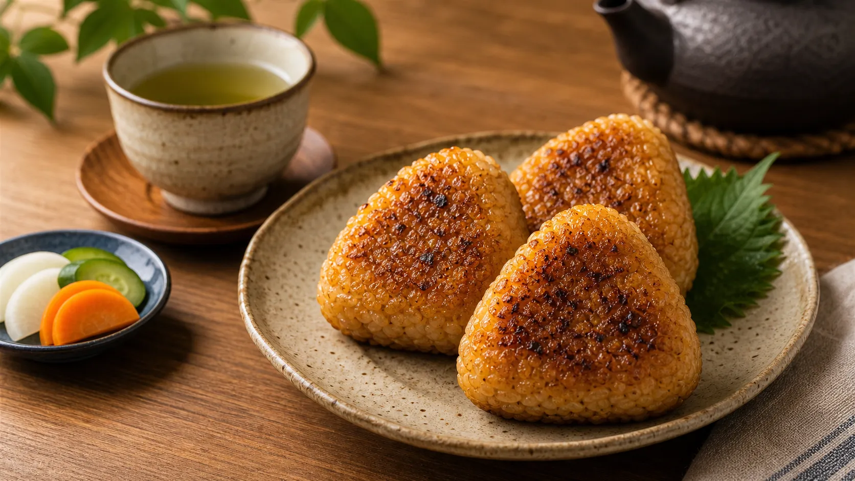 Yaki-onigiri (焼きおにぎり)