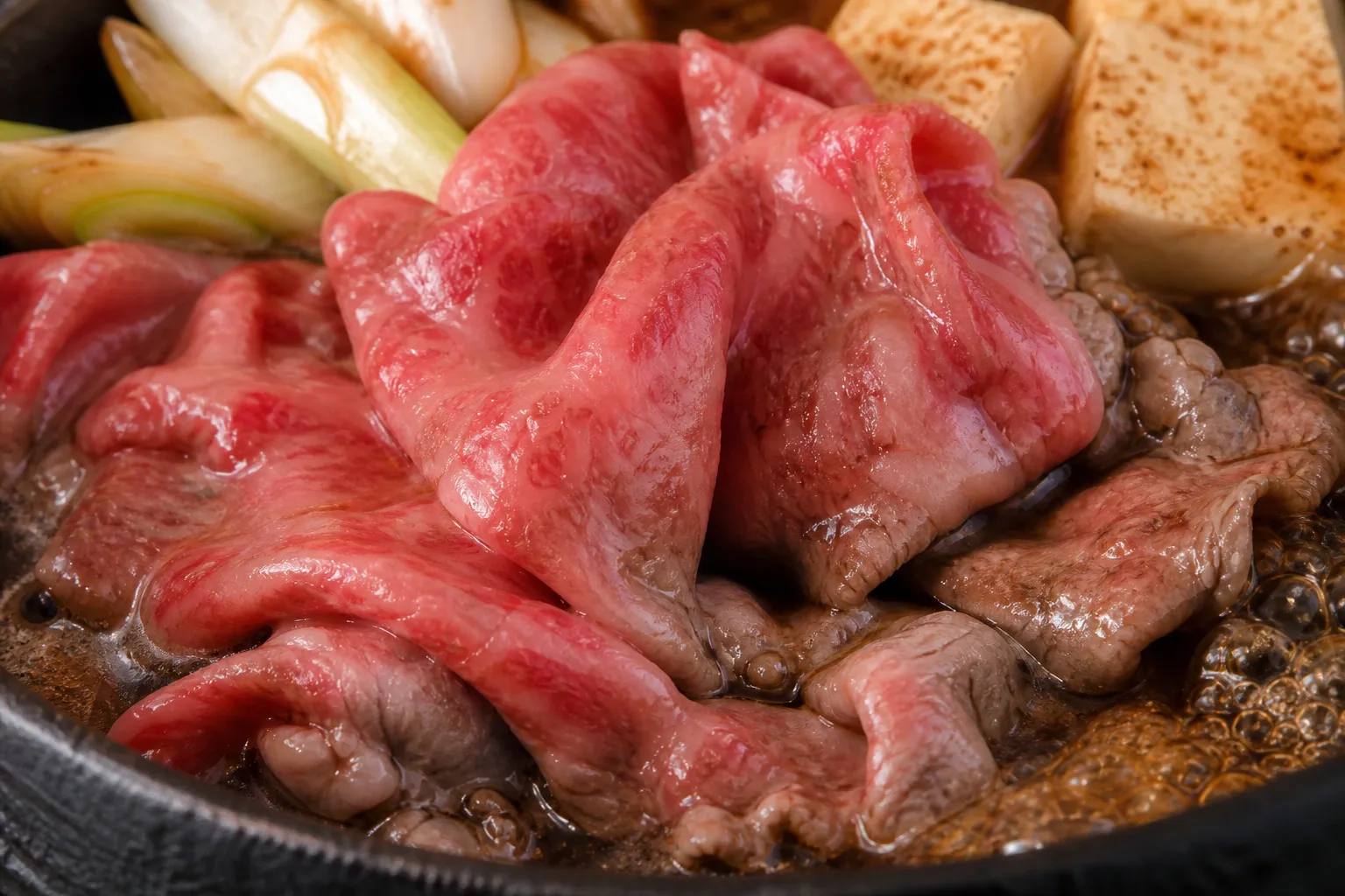 Close-up of Yonezawa Beef