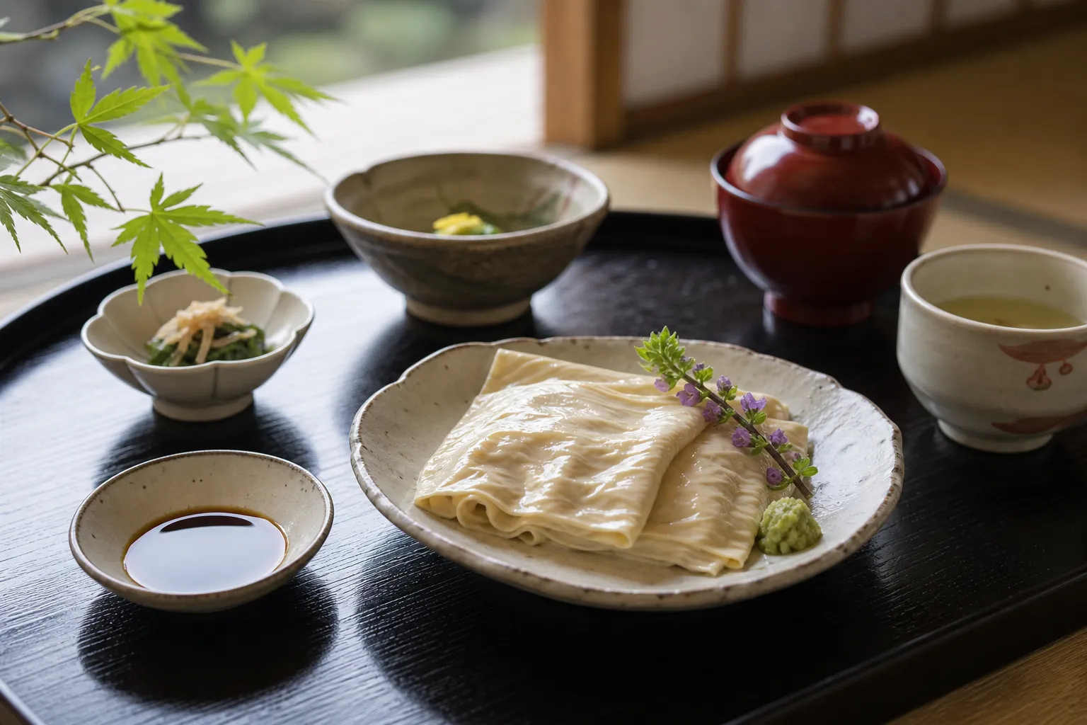 Yuba served in a typical setting