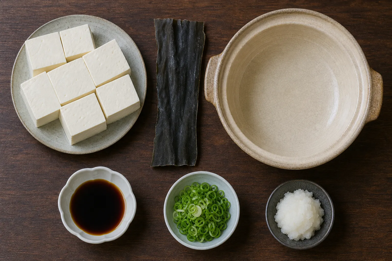 The ingredients and making of Yudofu