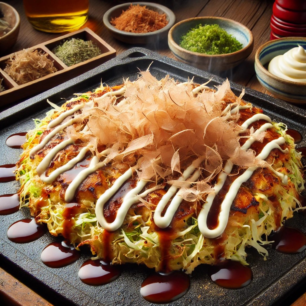 Okonomiyaki(お好み焼き)